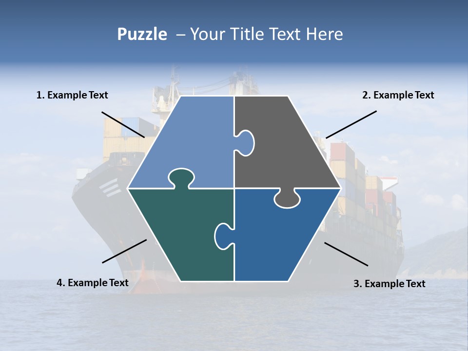 Industrial Crane Carrier PowerPoint Template