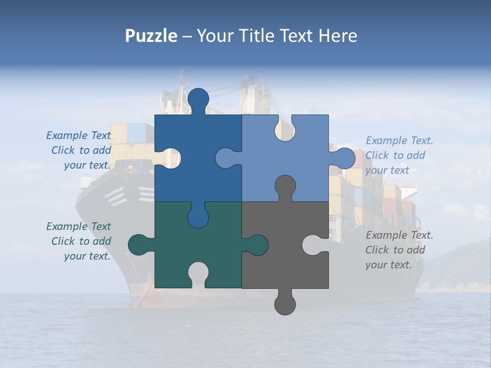 Industrial Crane Carrier PowerPoint Template