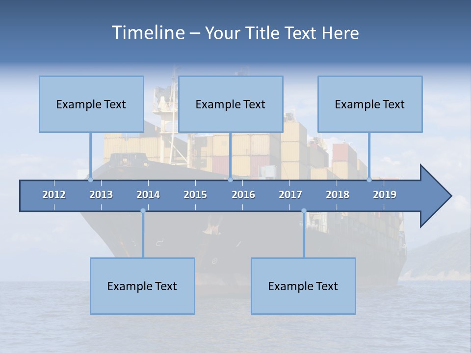 Industrial Crane Carrier PowerPoint Template