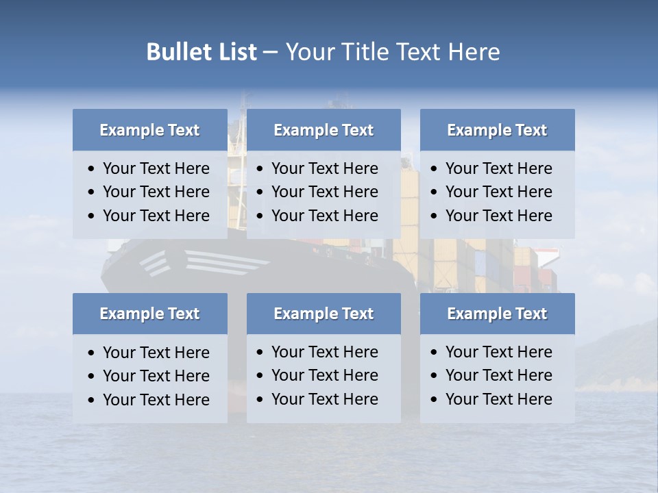 Industrial Crane Carrier PowerPoint Template