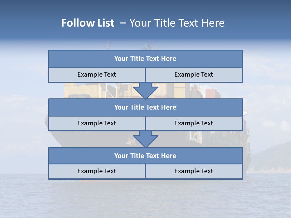 Industrial Crane Carrier PowerPoint Template