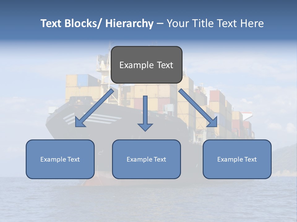 Industrial Crane Carrier PowerPoint Template