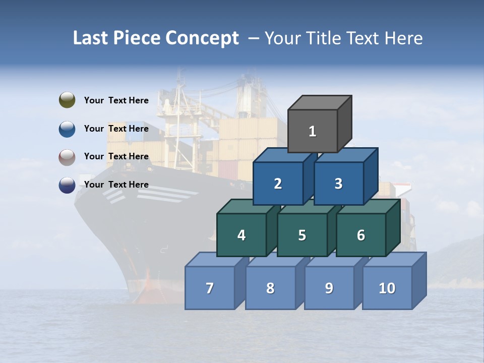 Industrial Crane Carrier PowerPoint Template