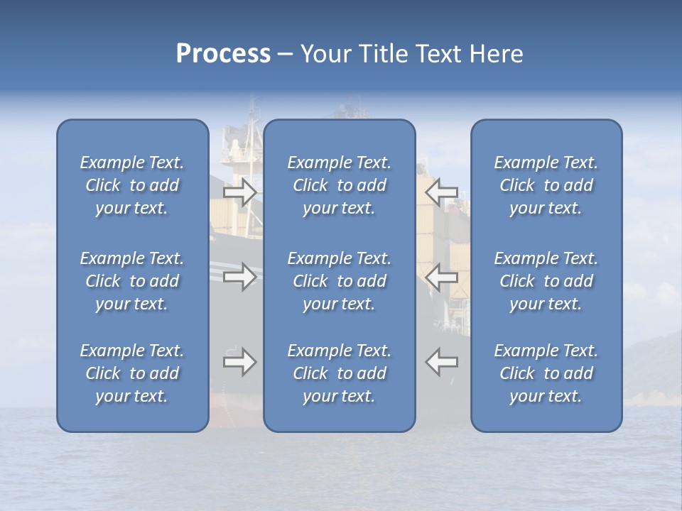 Industrial Crane Carrier PowerPoint Template