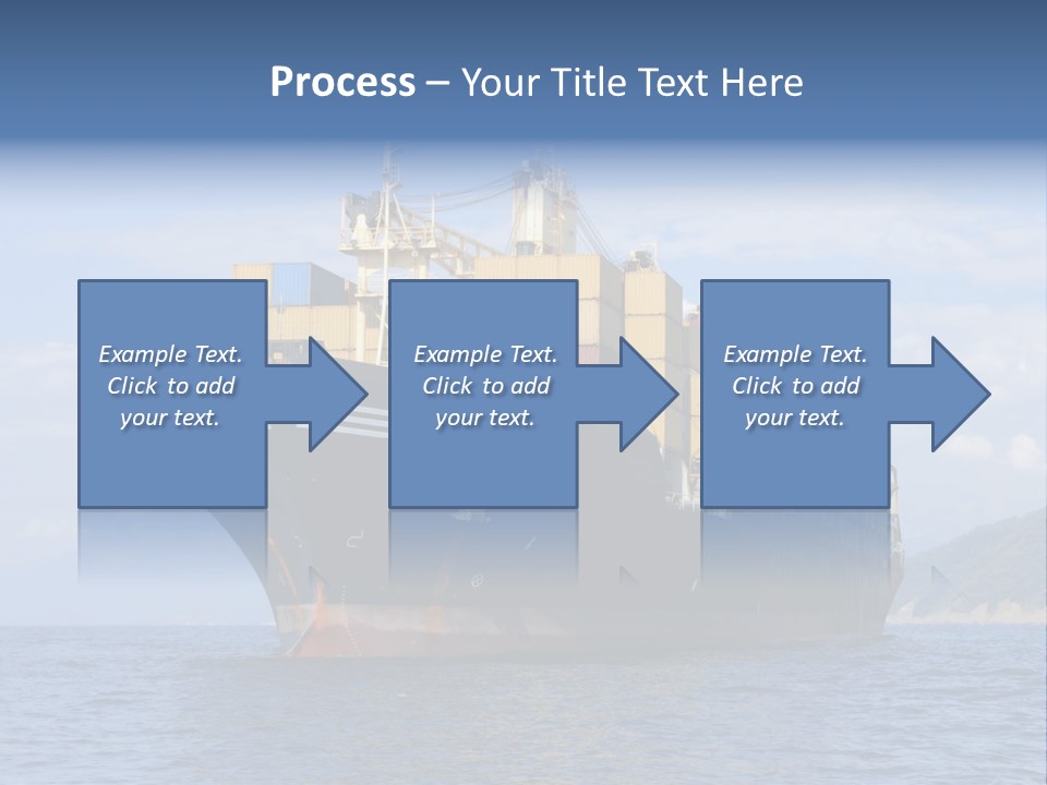 Industrial Crane Carrier PowerPoint Template