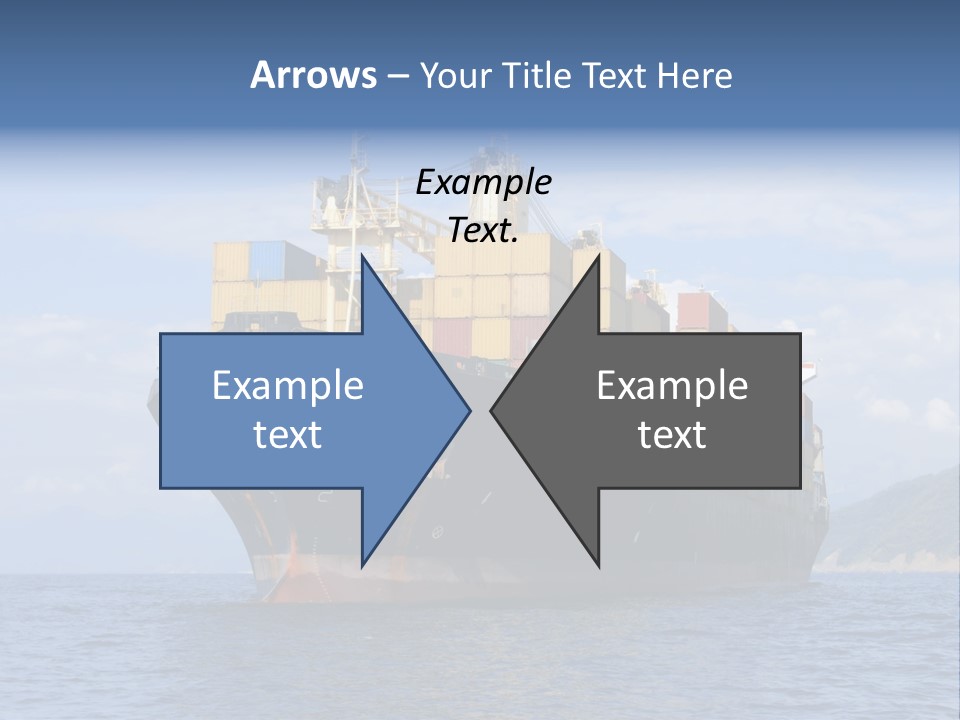 Industrial Crane Carrier PowerPoint Template