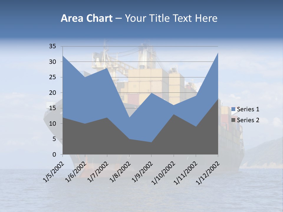 Industrial Crane Carrier PowerPoint Template
