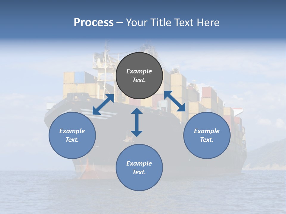 Industrial Crane Carrier PowerPoint Template