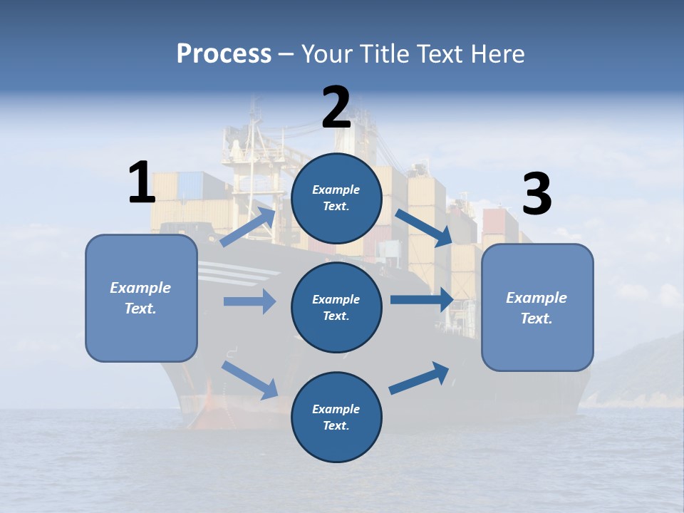 Industrial Crane Carrier PowerPoint Template