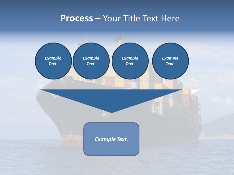 Industrial Crane Carrier PowerPoint Template