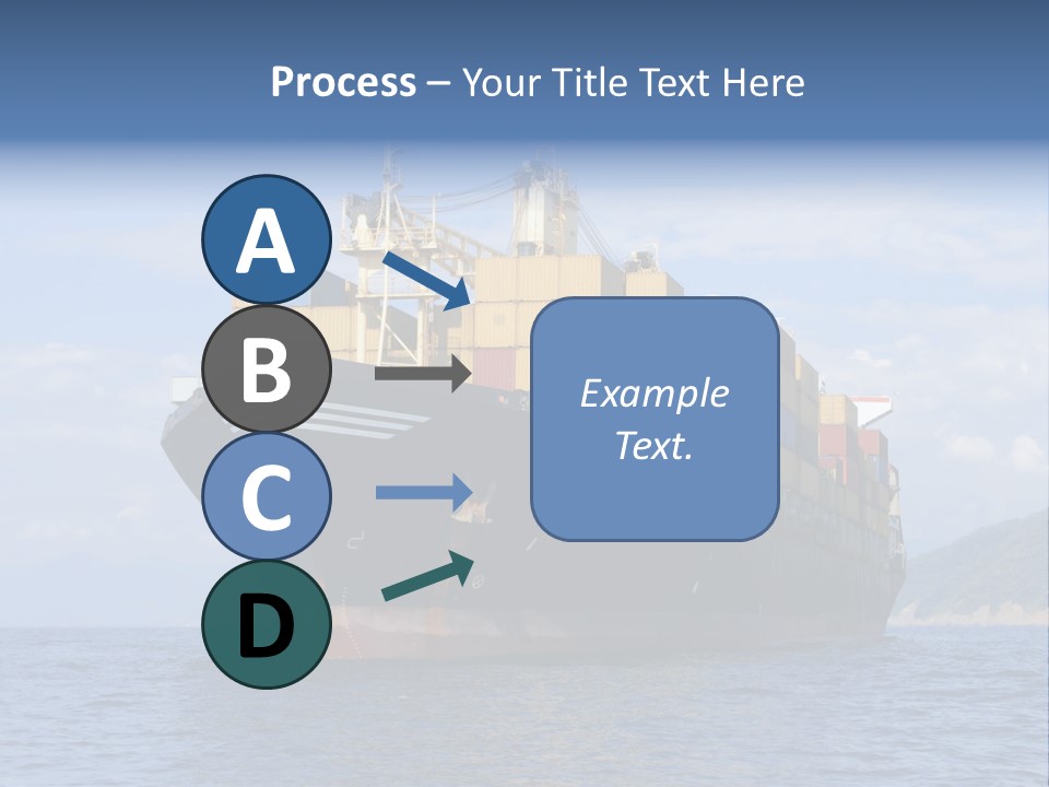 Industrial Crane Carrier PowerPoint Template