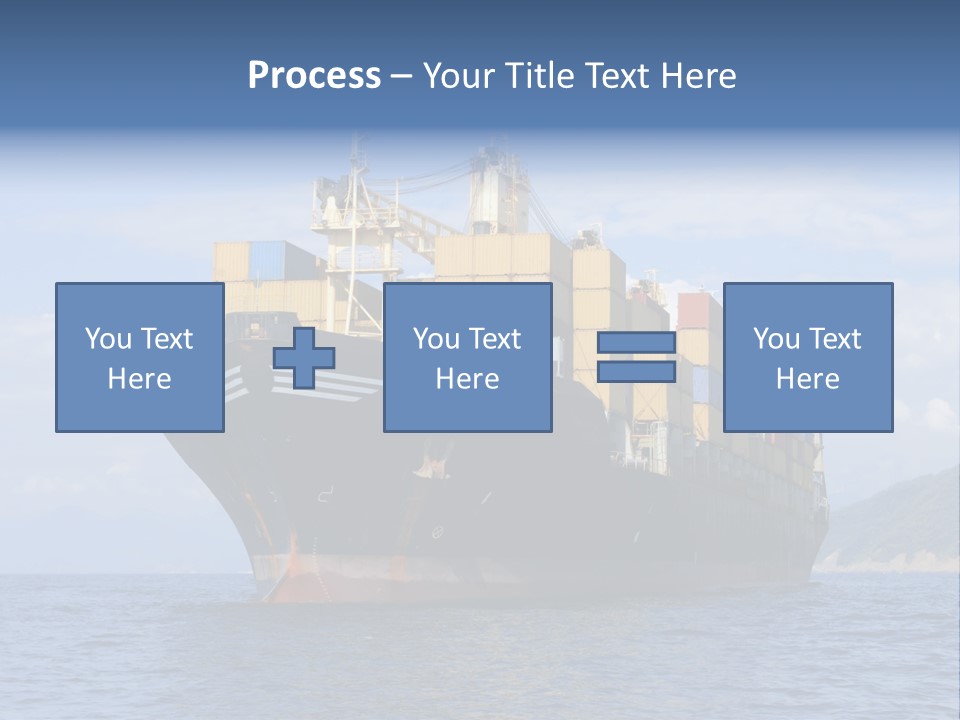 Industrial Crane Carrier PowerPoint Template