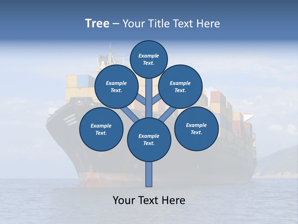 Industrial Crane Carrier PowerPoint Template