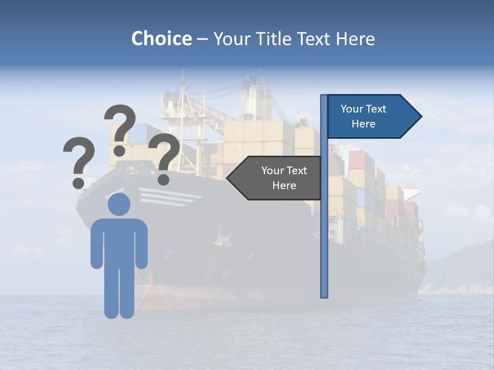 Industrial Crane Carrier PowerPoint Template