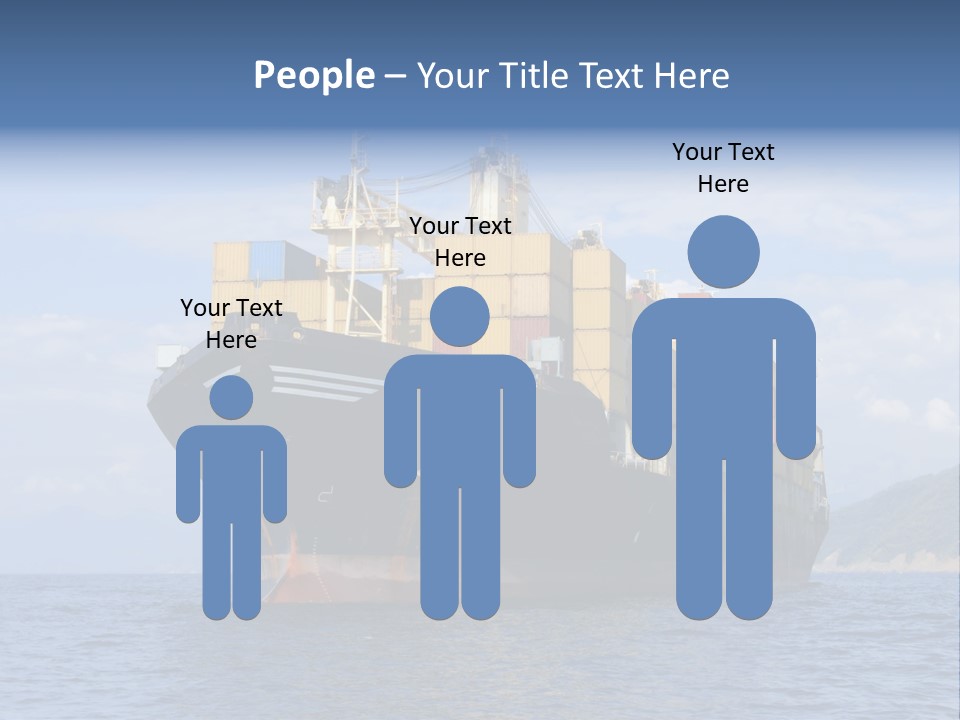 Industrial Crane Carrier PowerPoint Template