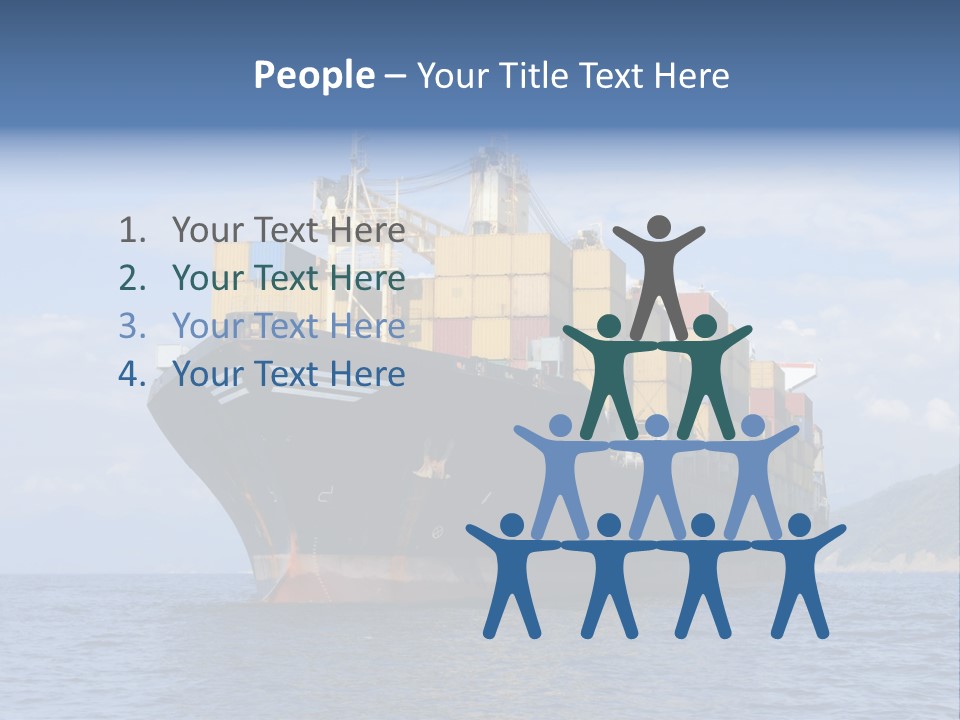 Industrial Crane Carrier PowerPoint Template