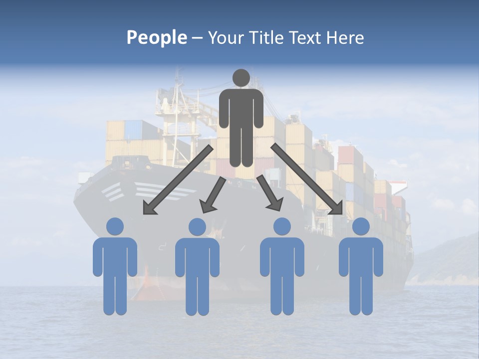 Industrial Crane Carrier PowerPoint Template