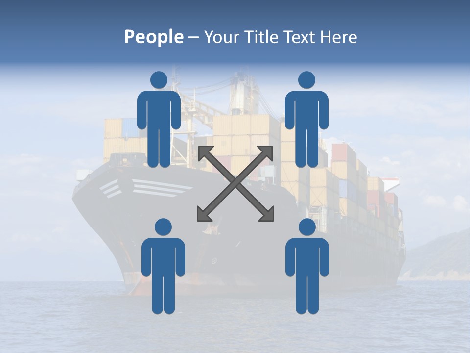 Industrial Crane Carrier PowerPoint Template