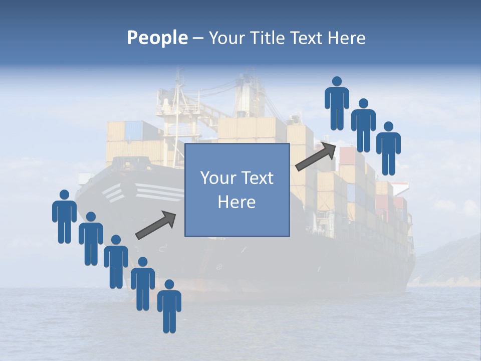 Industrial Crane Carrier PowerPoint Template