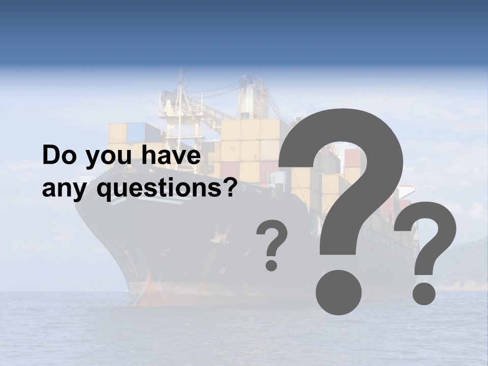 Industrial Crane Carrier PowerPoint Template