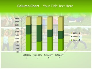 Family Mature Jog PowerPoint Template