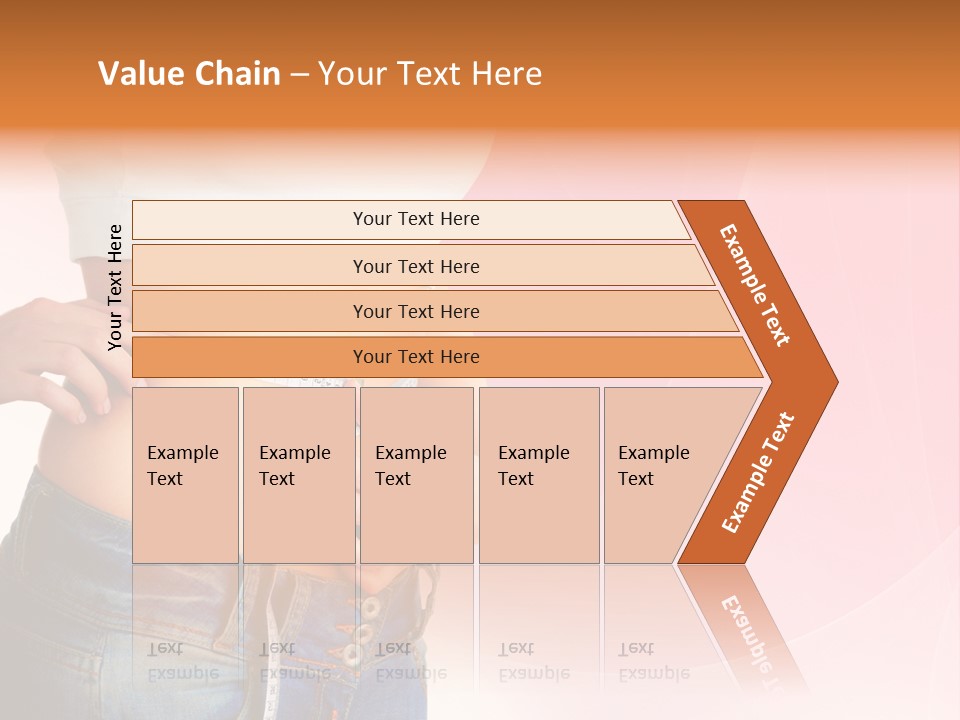 Thin Nutrition Waistline PowerPoint Template