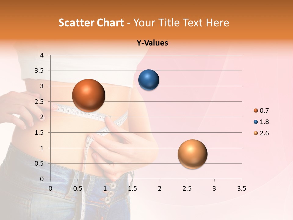 Thin Nutrition Waistline PowerPoint Template