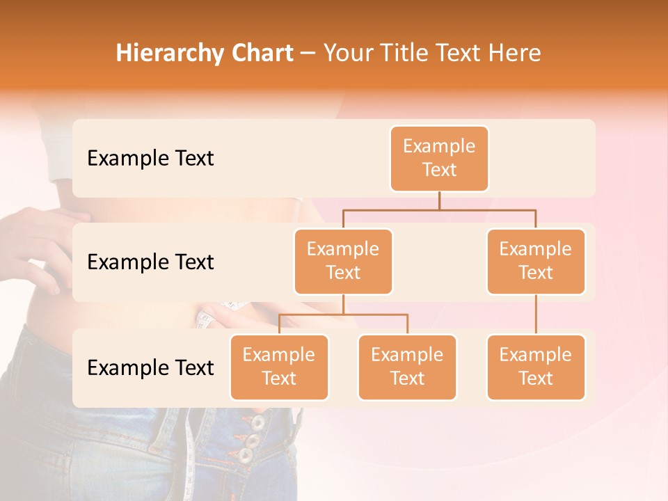 Thin Nutrition Waistline PowerPoint Template
