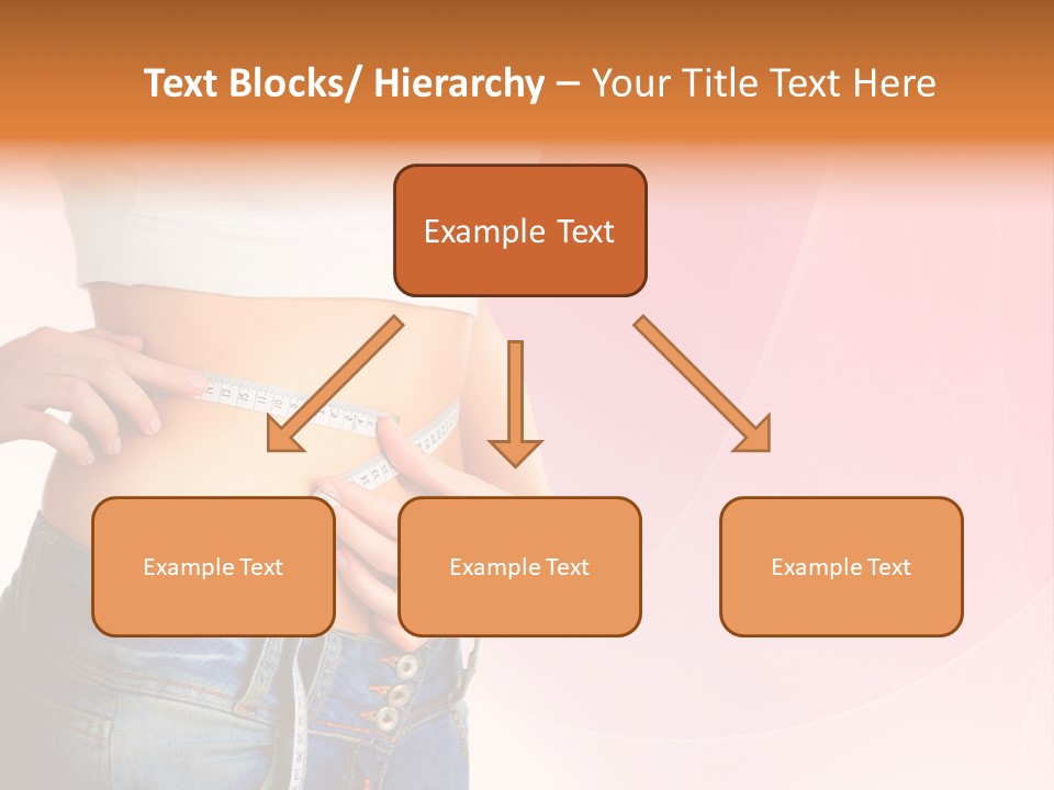 Thin Nutrition Waistline PowerPoint Template