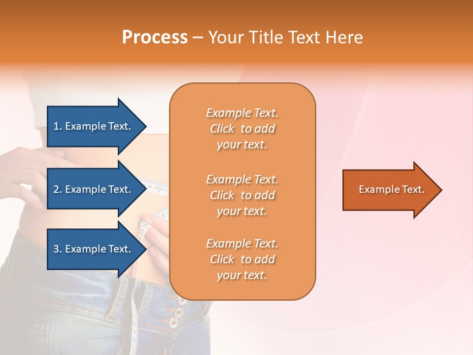 Thin Nutrition Waistline PowerPoint Template