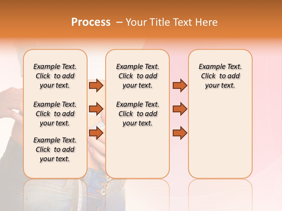 Thin Nutrition Waistline PowerPoint Template