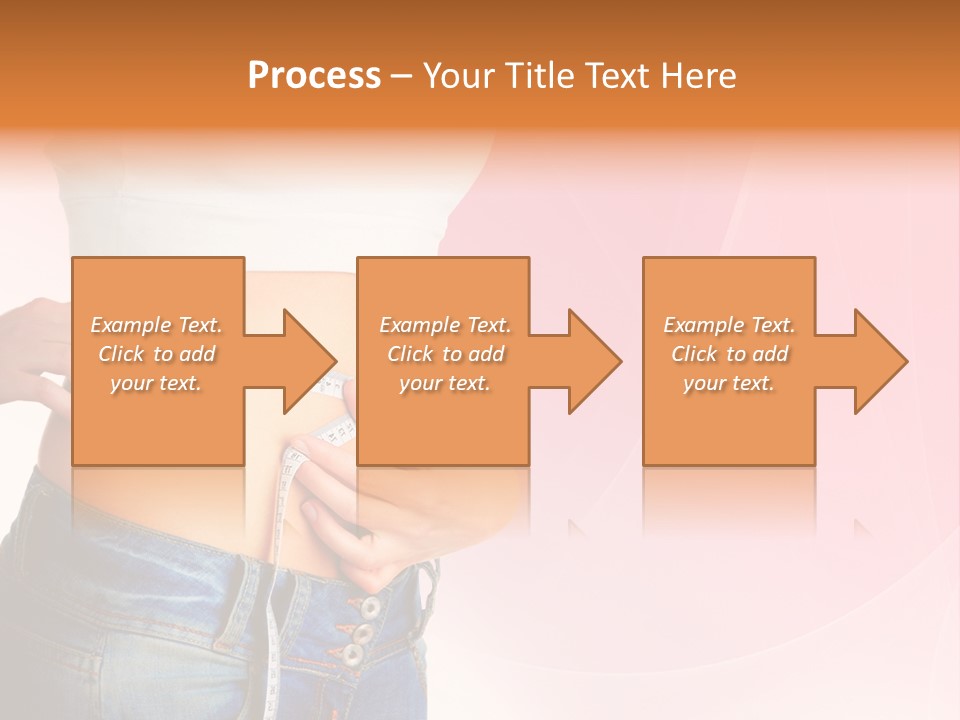 Thin Nutrition Waistline PowerPoint Template