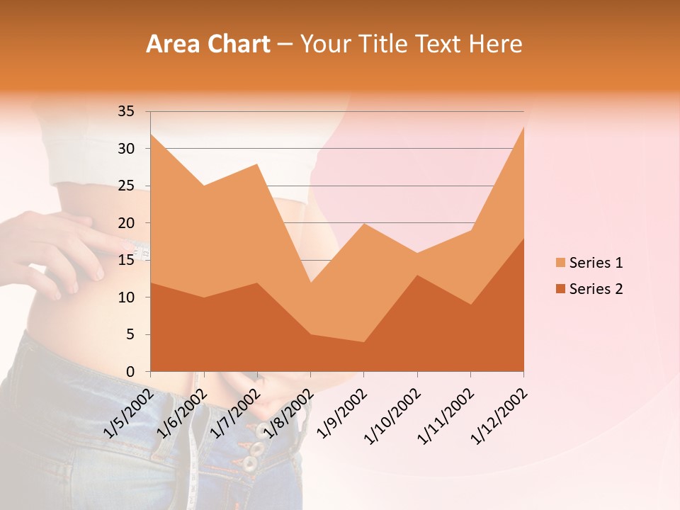 Thin Nutrition Waistline PowerPoint Template