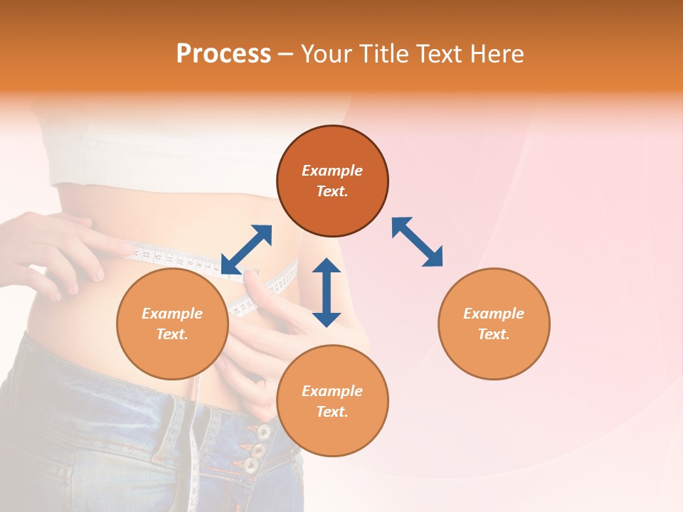 Thin Nutrition Waistline PowerPoint Template