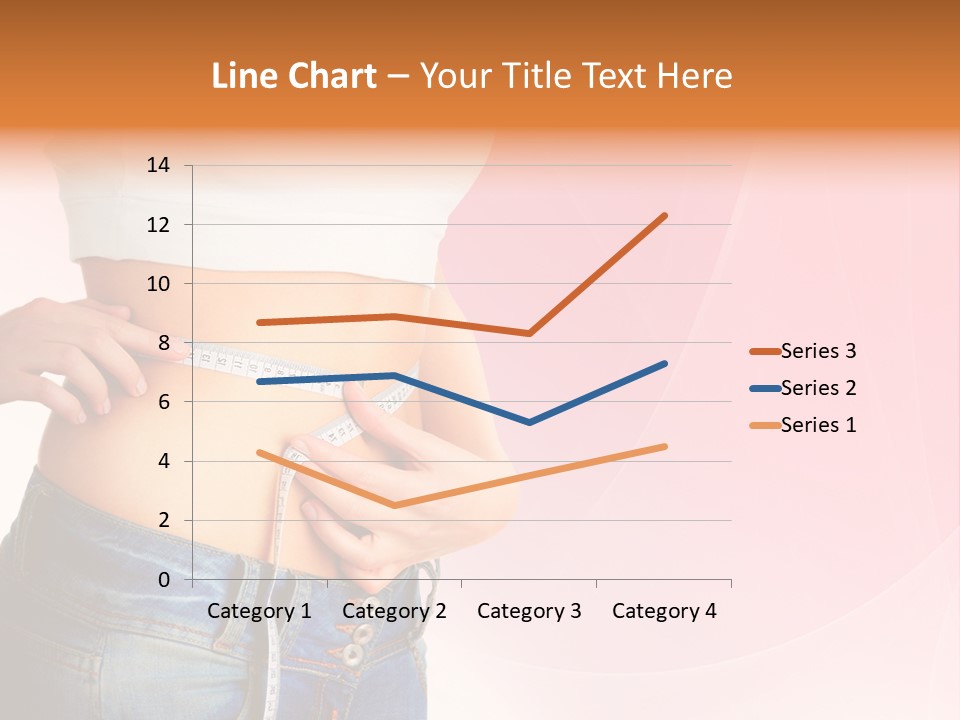 Thin Nutrition Waistline PowerPoint Template