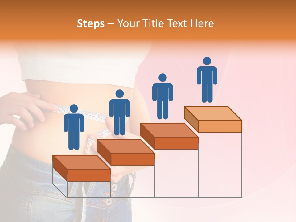 Thin Nutrition Waistline PowerPoint Template