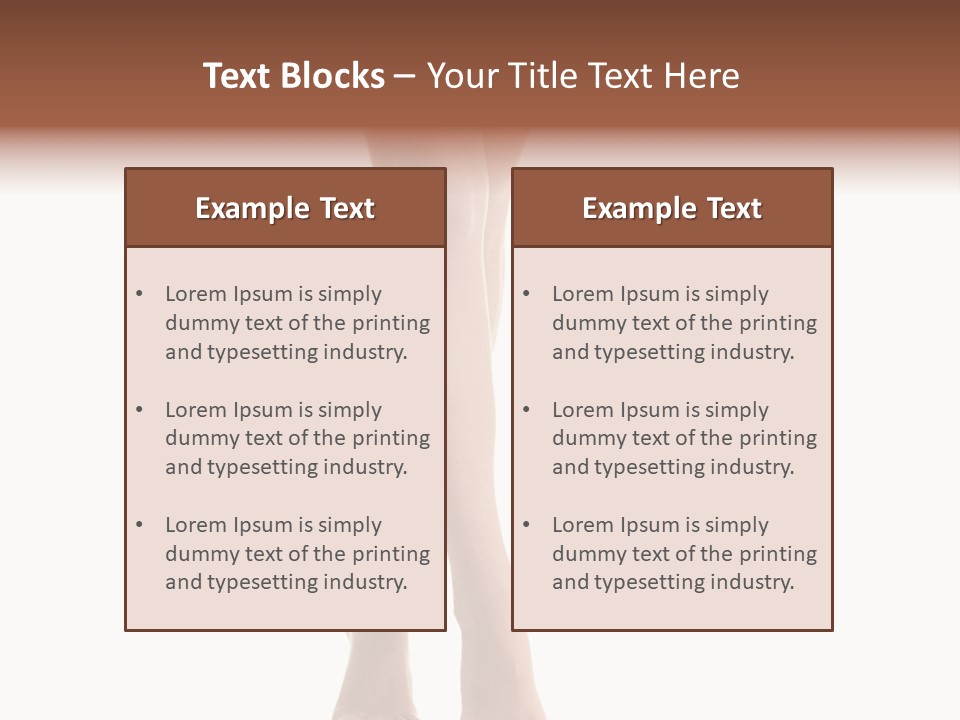 Skincare Shape Skin PowerPoint Template