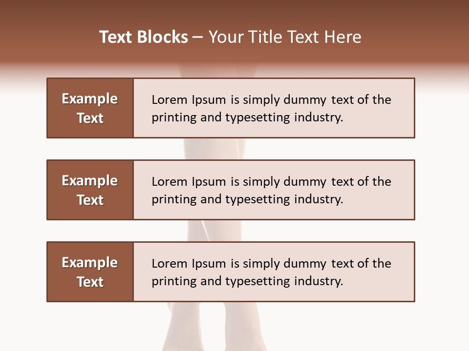 Skincare Shape Skin PowerPoint Template