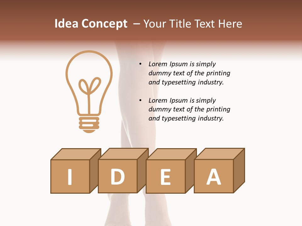 Skincare Shape Skin PowerPoint Template