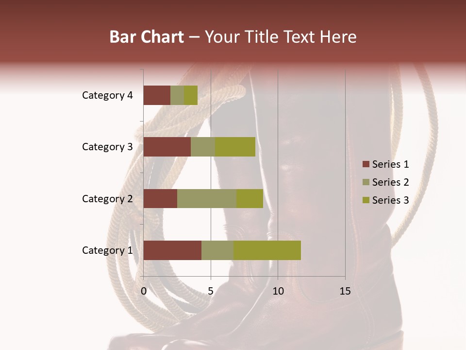 Stictching Twist Leather PowerPoint Template
