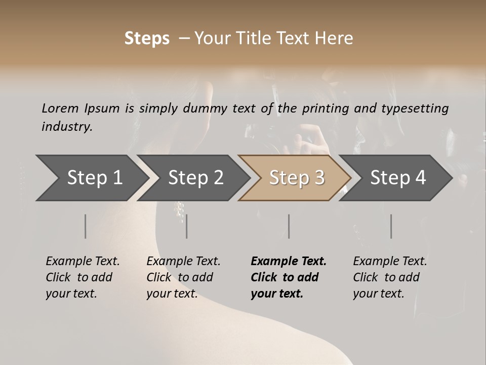 Idol Success Correspondent PowerPoint Template