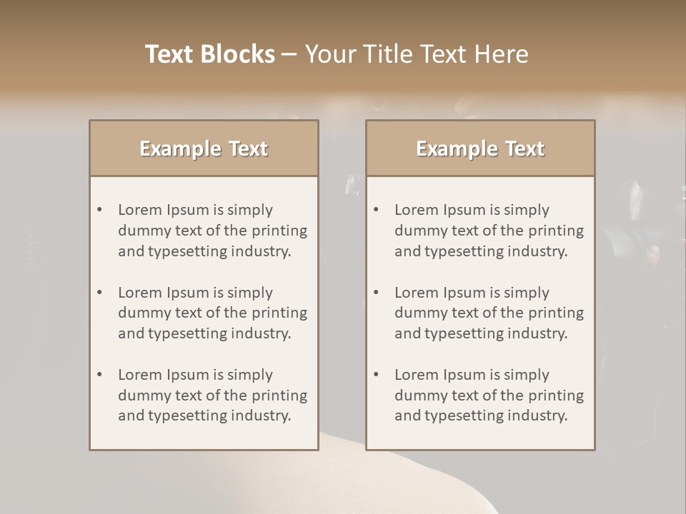 Idol Success Correspondent PowerPoint Template