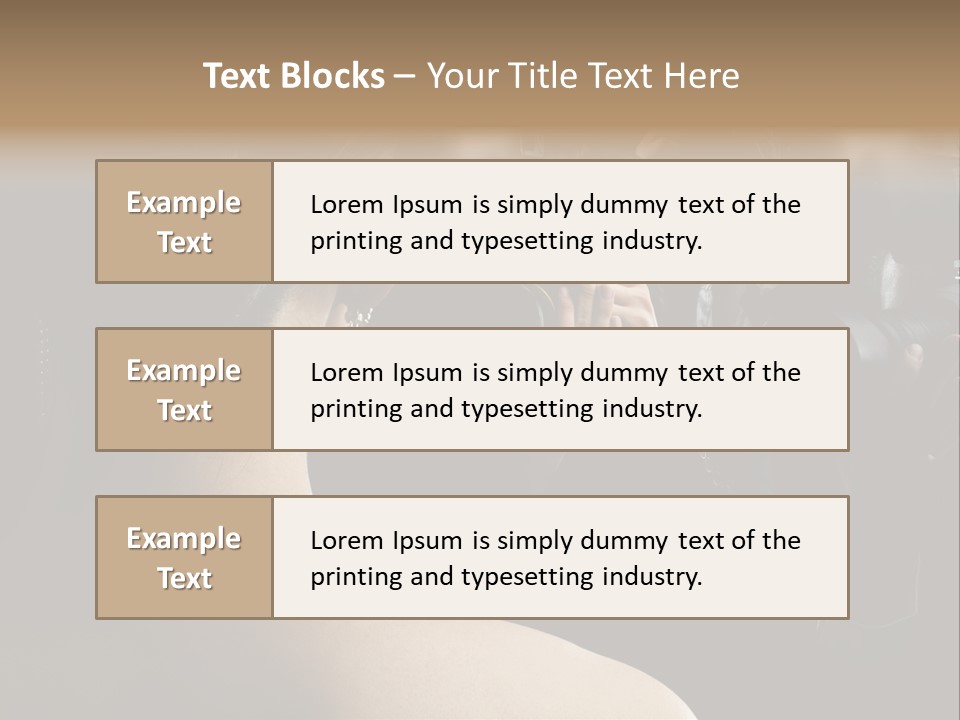 Idol Success Correspondent PowerPoint Template