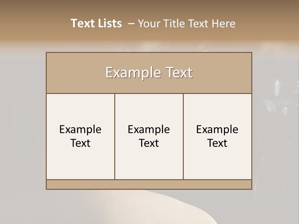 Idol Success Correspondent PowerPoint Template