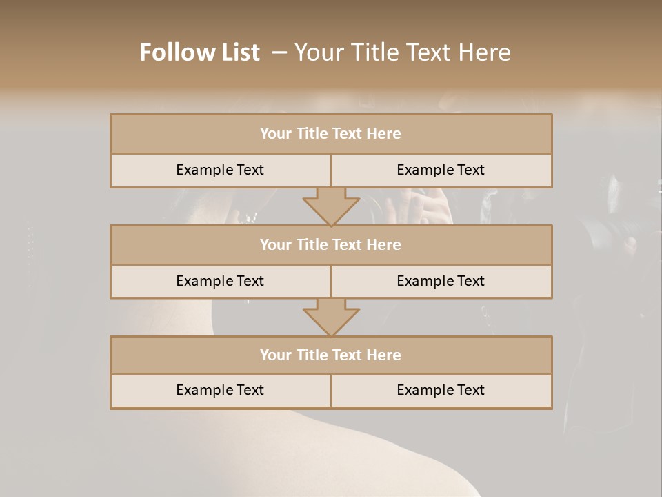 Idol Success Correspondent PowerPoint Template
