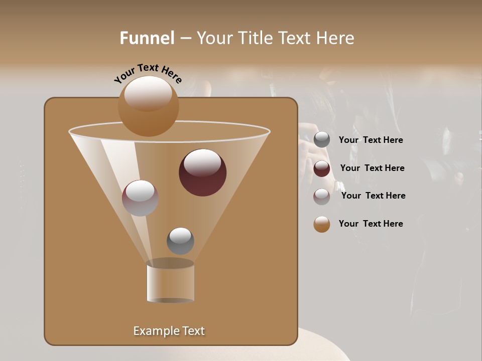 Idol Success Correspondent PowerPoint Template