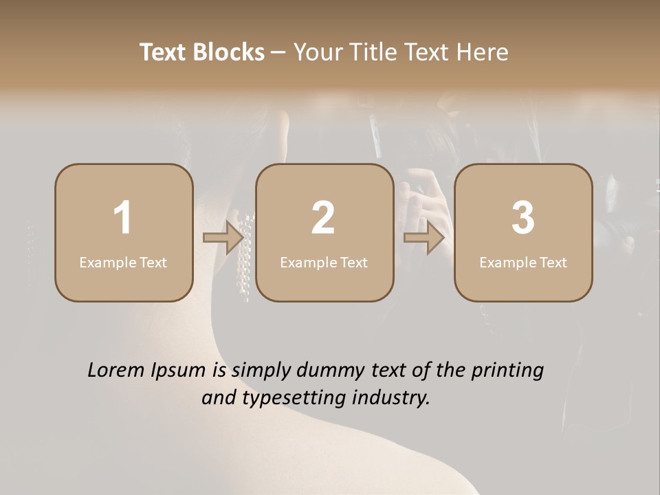 Idol Success Correspondent PowerPoint Template