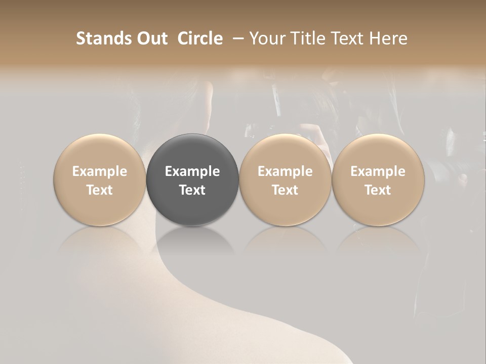 Idol Success Correspondent PowerPoint Template