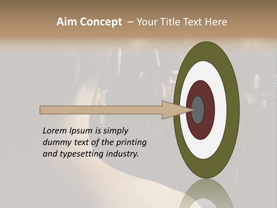 Idol Success Correspondent PowerPoint Template