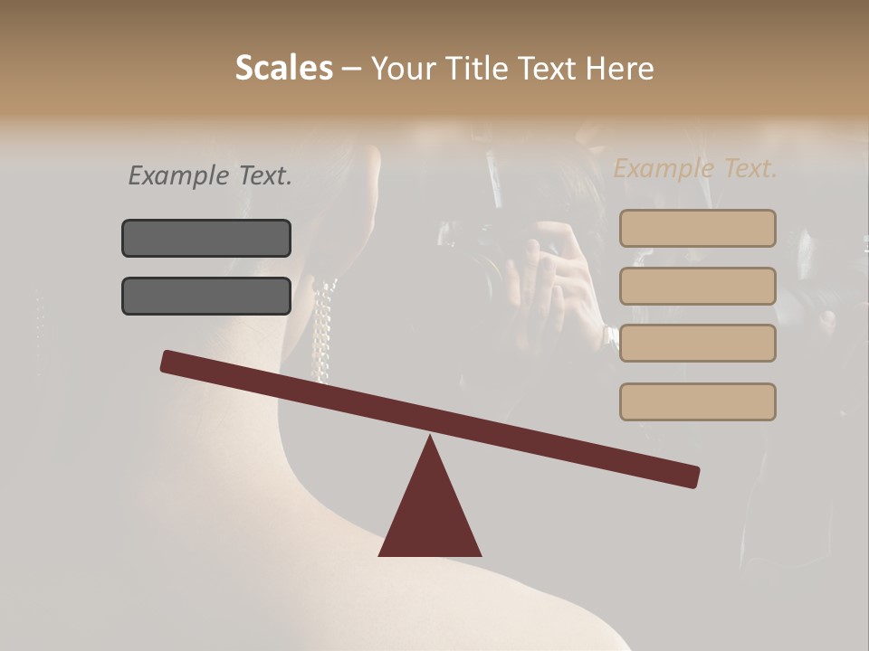 Idol Success Correspondent PowerPoint Template